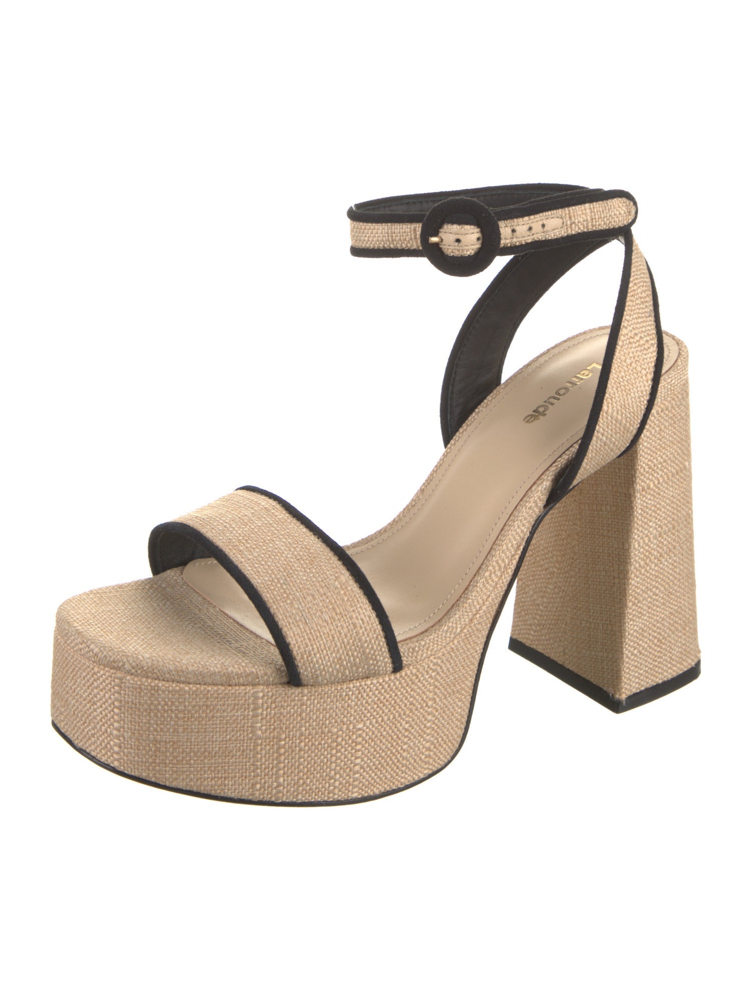 Larroude Canvas Sandals