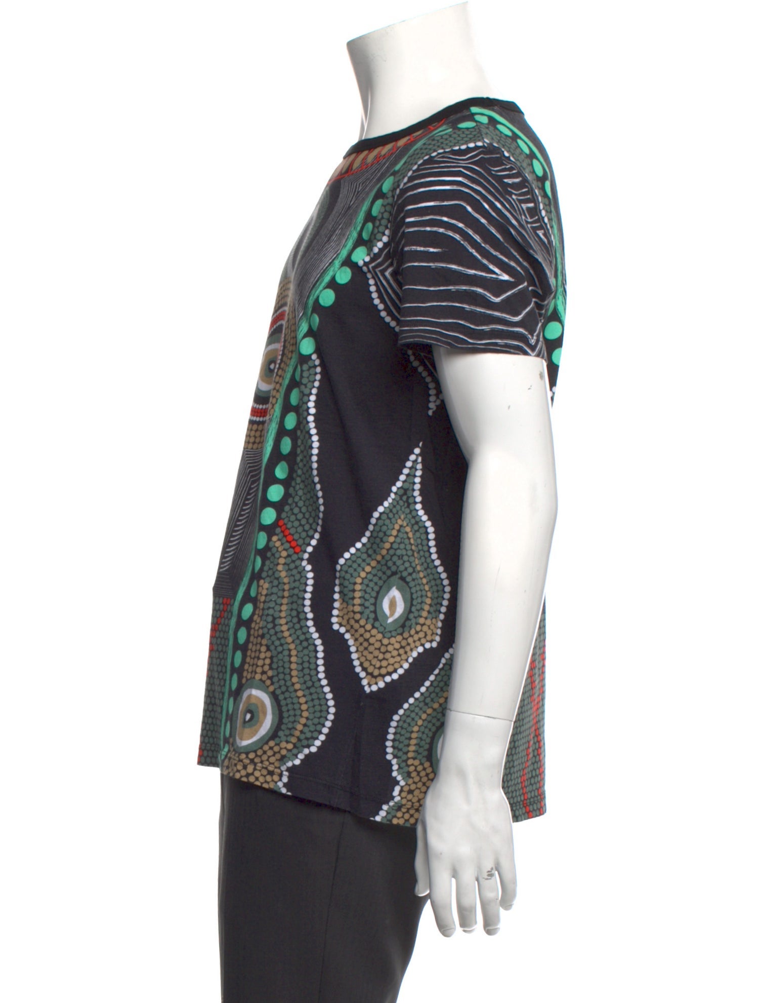 Les Benjamins Printed Crew Neck T-Shirt