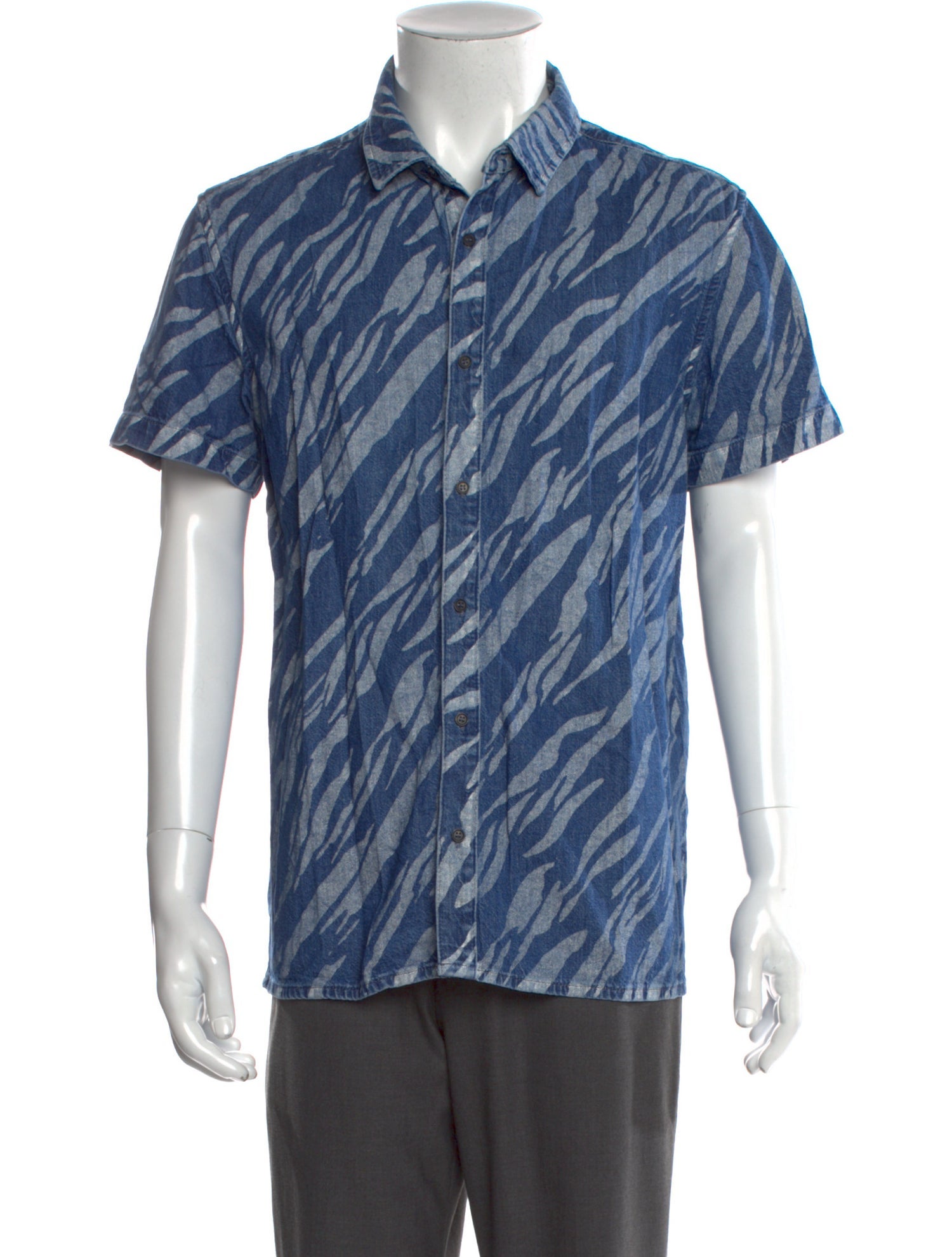 Les Benjamins Printed Short Sleeve Shirt