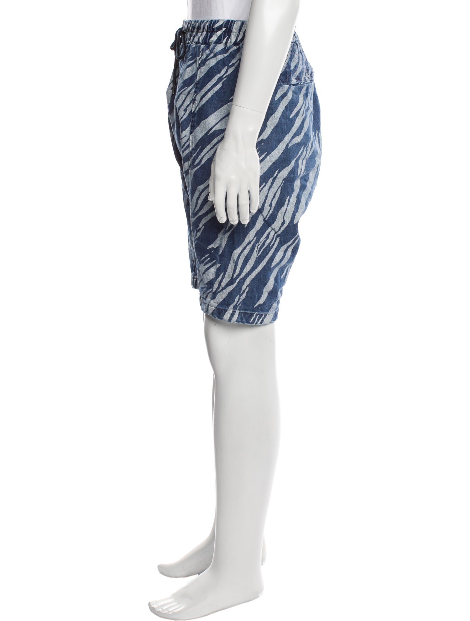 Les Benjamins Printed Jogger Shorts