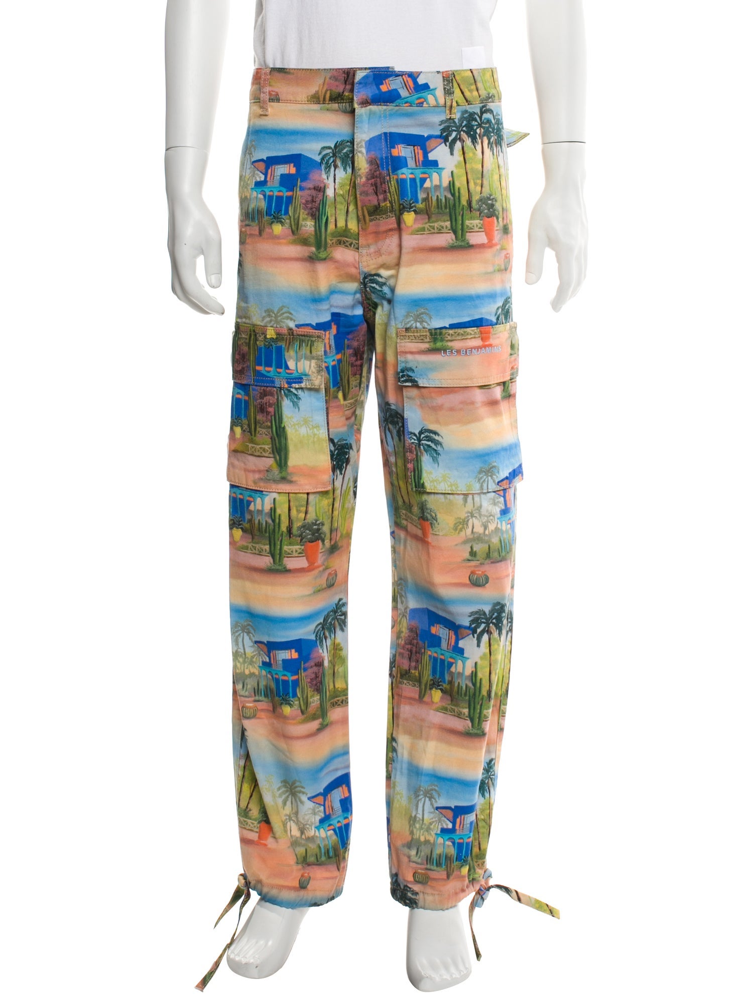 Les Benjamins Printed Pants
