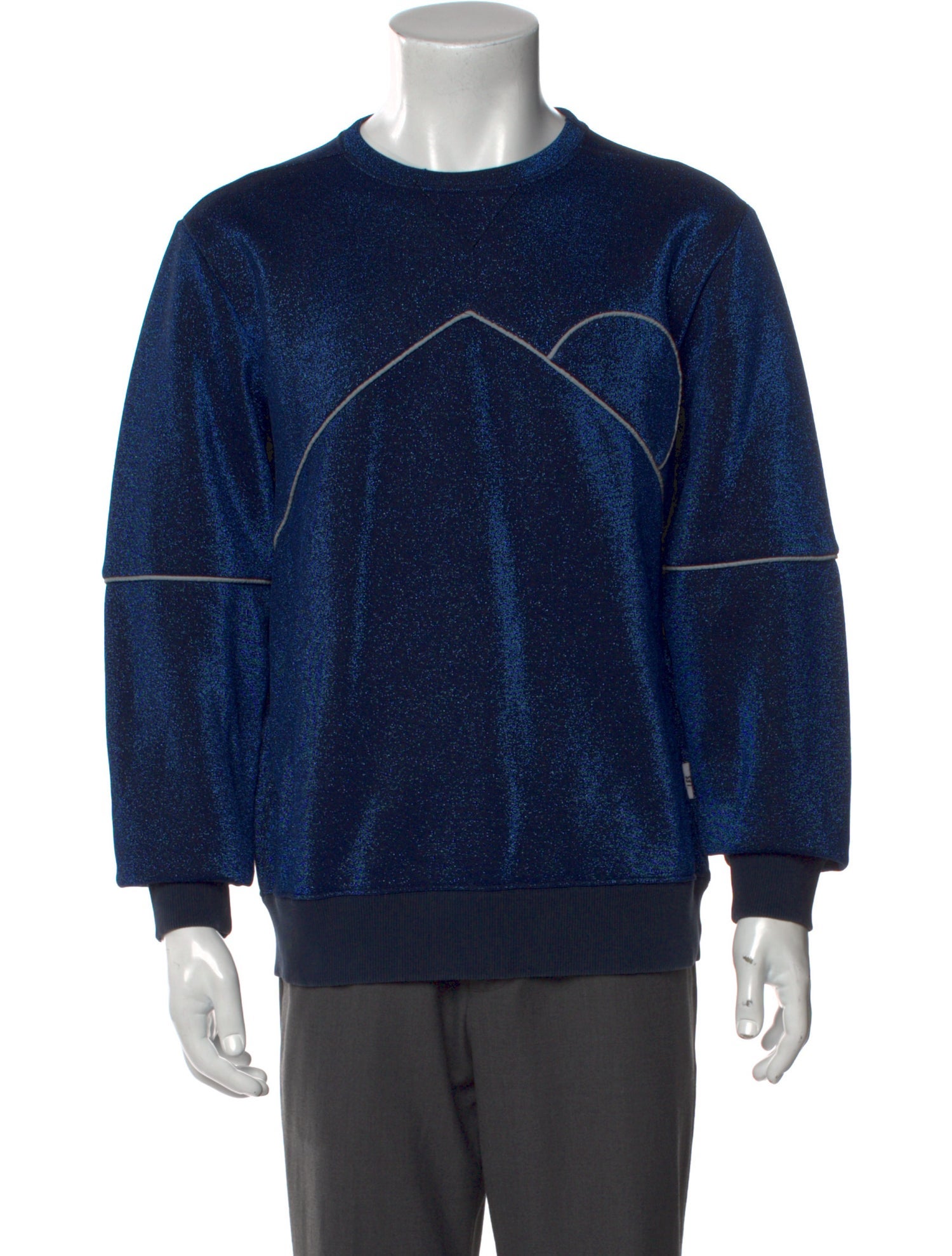 Les Benjamins Graphic Print Crew Neck Pullover