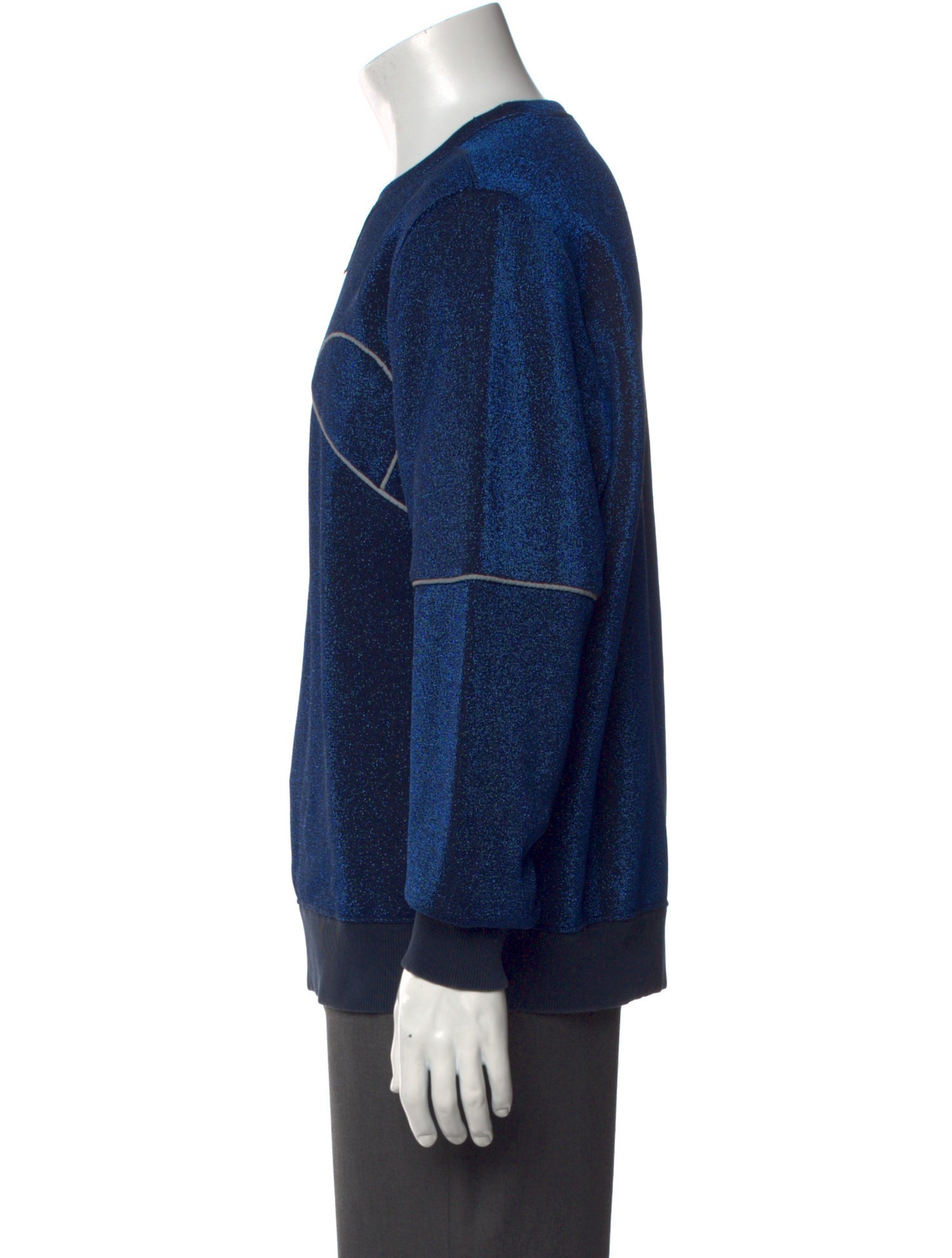 Les Benjamins Graphic Print Crew Neck Pullover