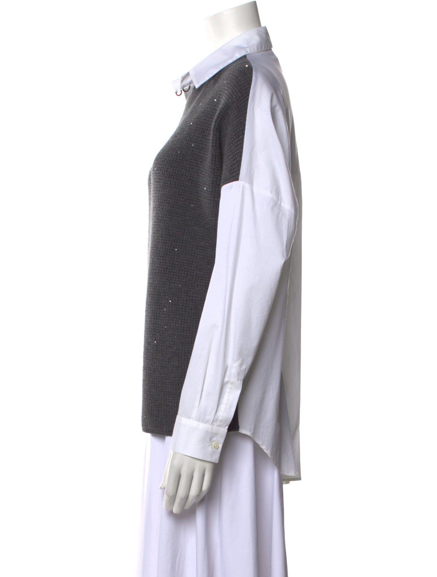 LE TRICOT PERUGIA Long Sleeve Polo w/ Tags