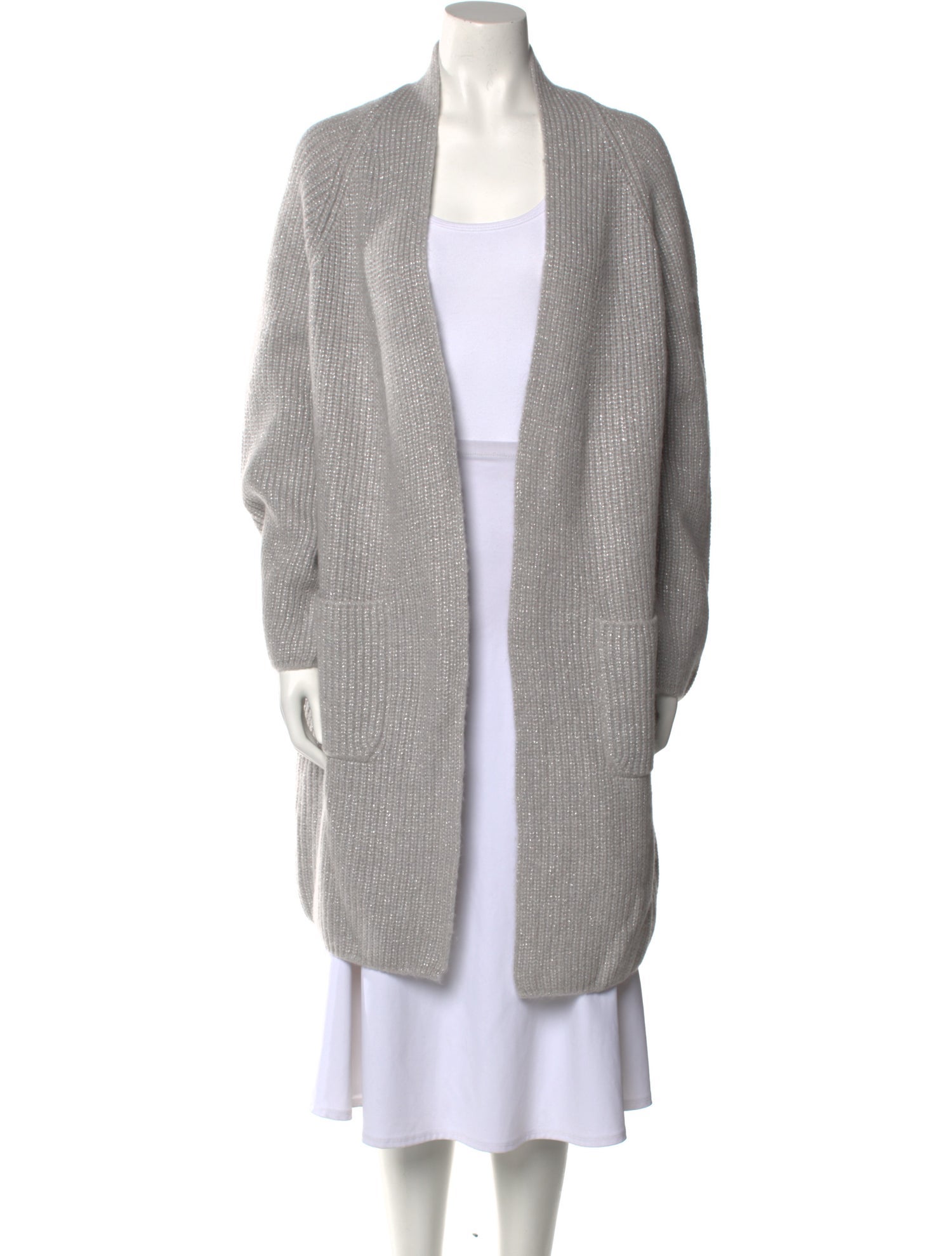 LE TRICOT PERUGIA Open Front Sweater