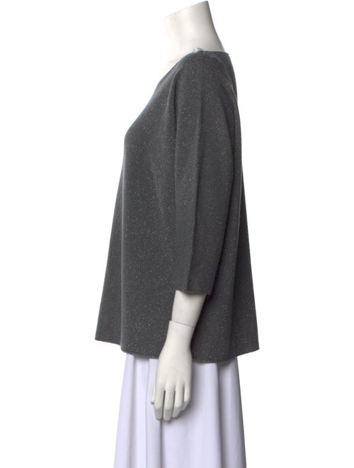 LE TRICOT PERUGIA Scoop Neck Sweater