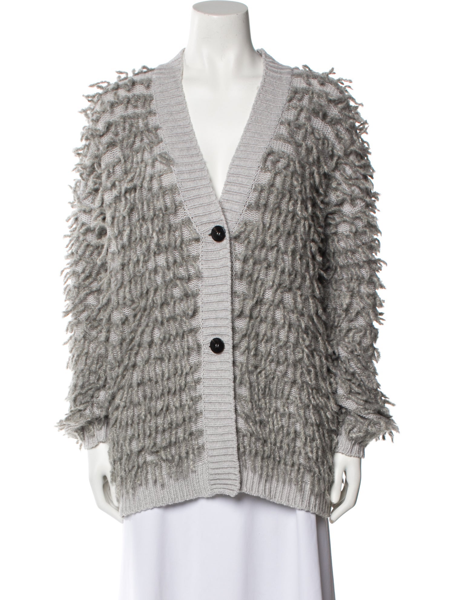 LE TRICOT PERUGIA Virgin Wool V-Neck Sweater