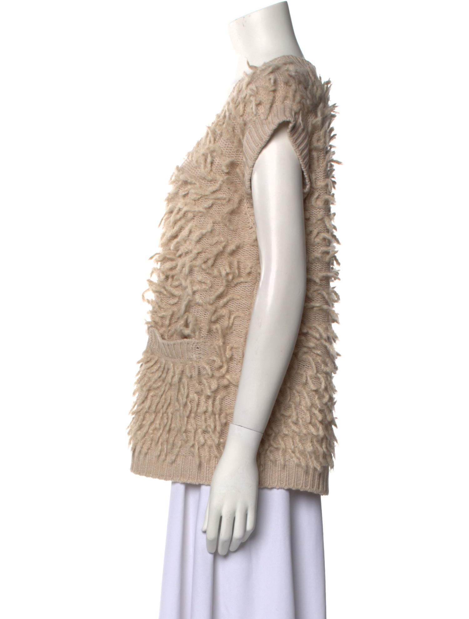 LE TRICOT PERUGIA Virgin Wool V-Neck Sweater