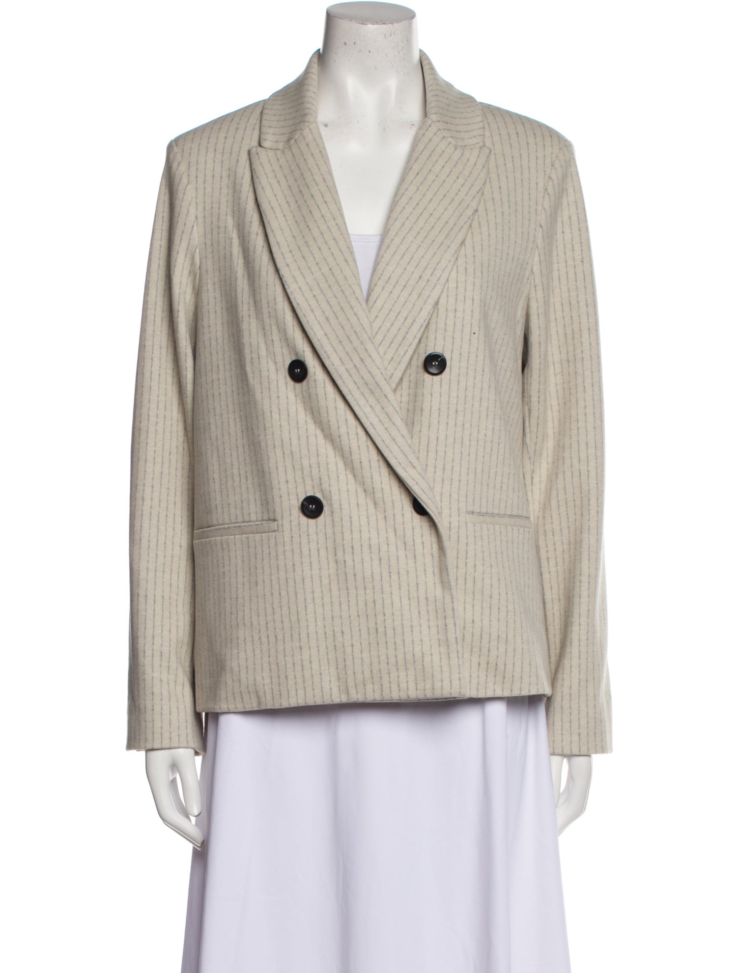 LE TRICOT PERUGIA Striped Blazer