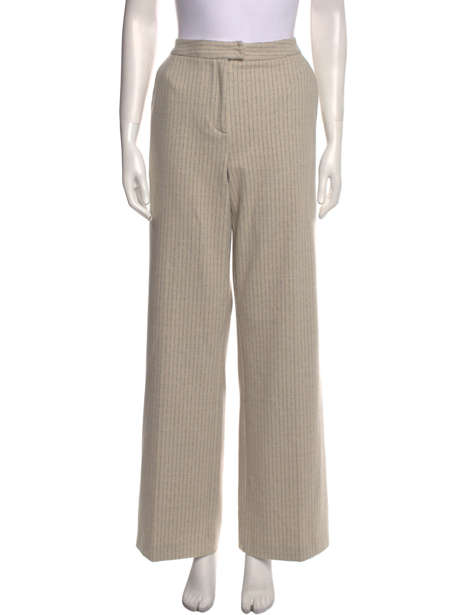 LE TRICOT PERUGIA Striped Wide Leg Pants