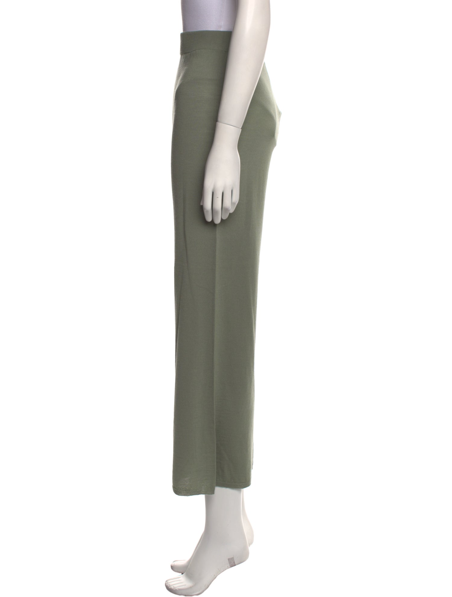 LE TRICOT PERUGIA Wool Wide Leg Pants