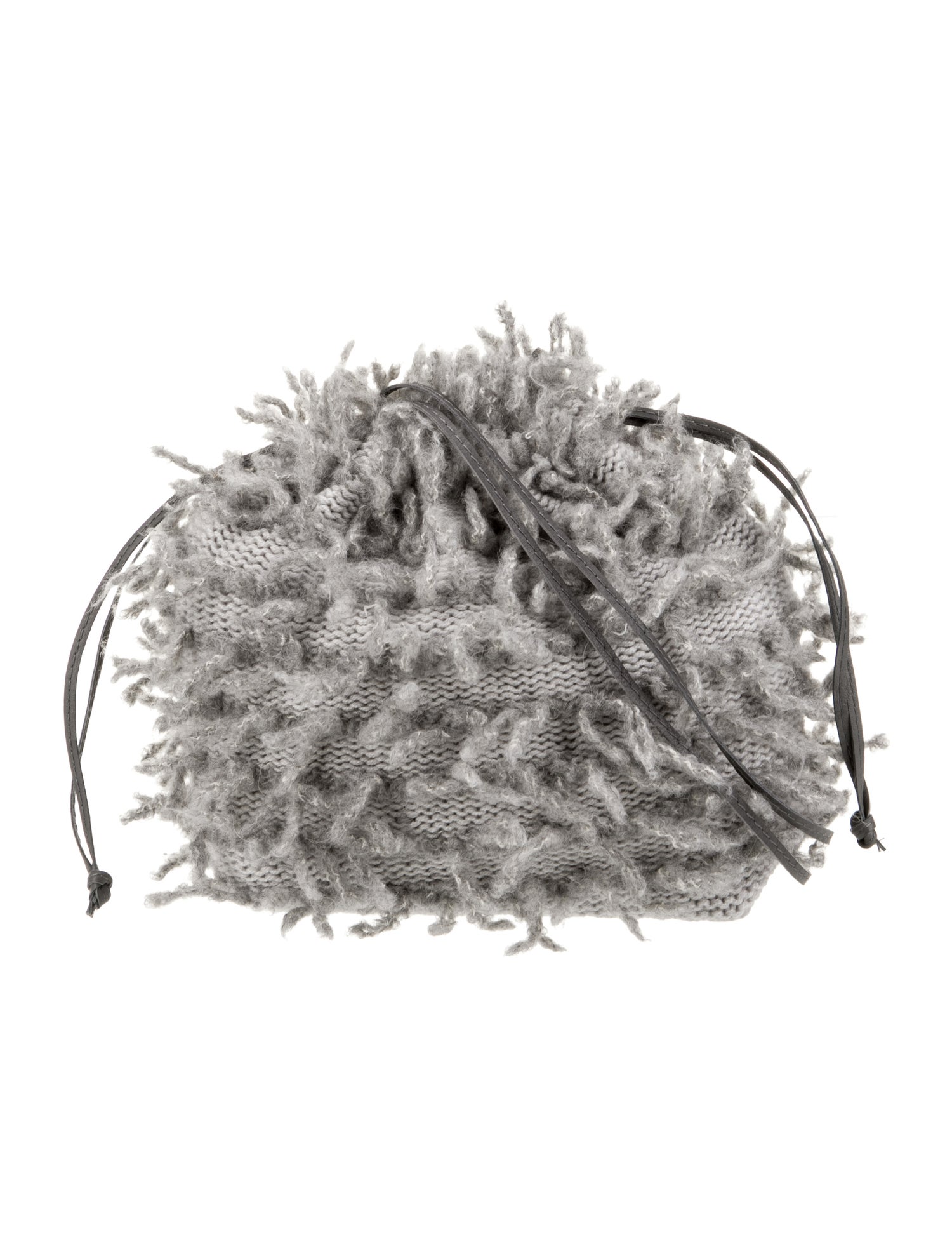 LE TRICOT PERUGIA Tweed Evening Bag