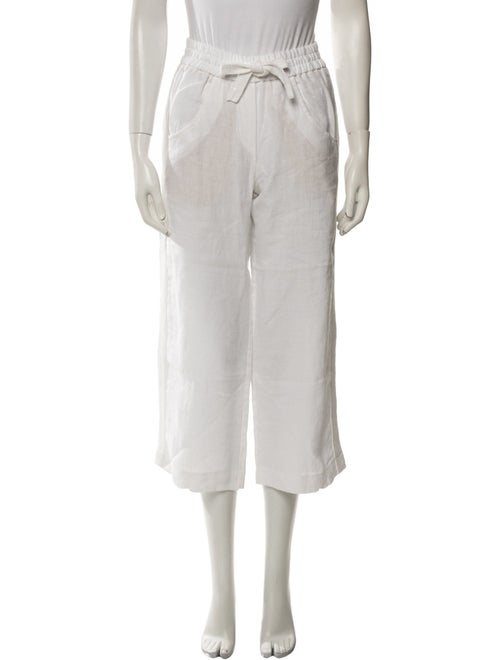 LE TRICOT PERUGIA Linen Wide Leg Pants