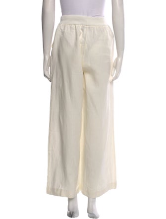 LE TRICOT PERUGIA Linen Wide Leg Pants