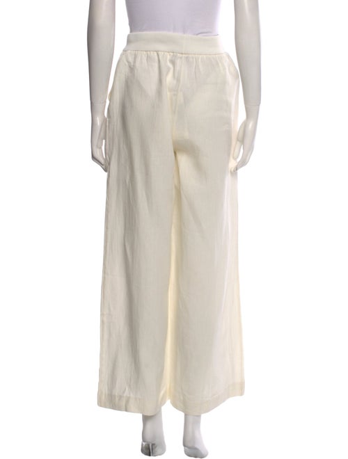 LE TRICOT PERUGIA Linen Wide Leg Pants