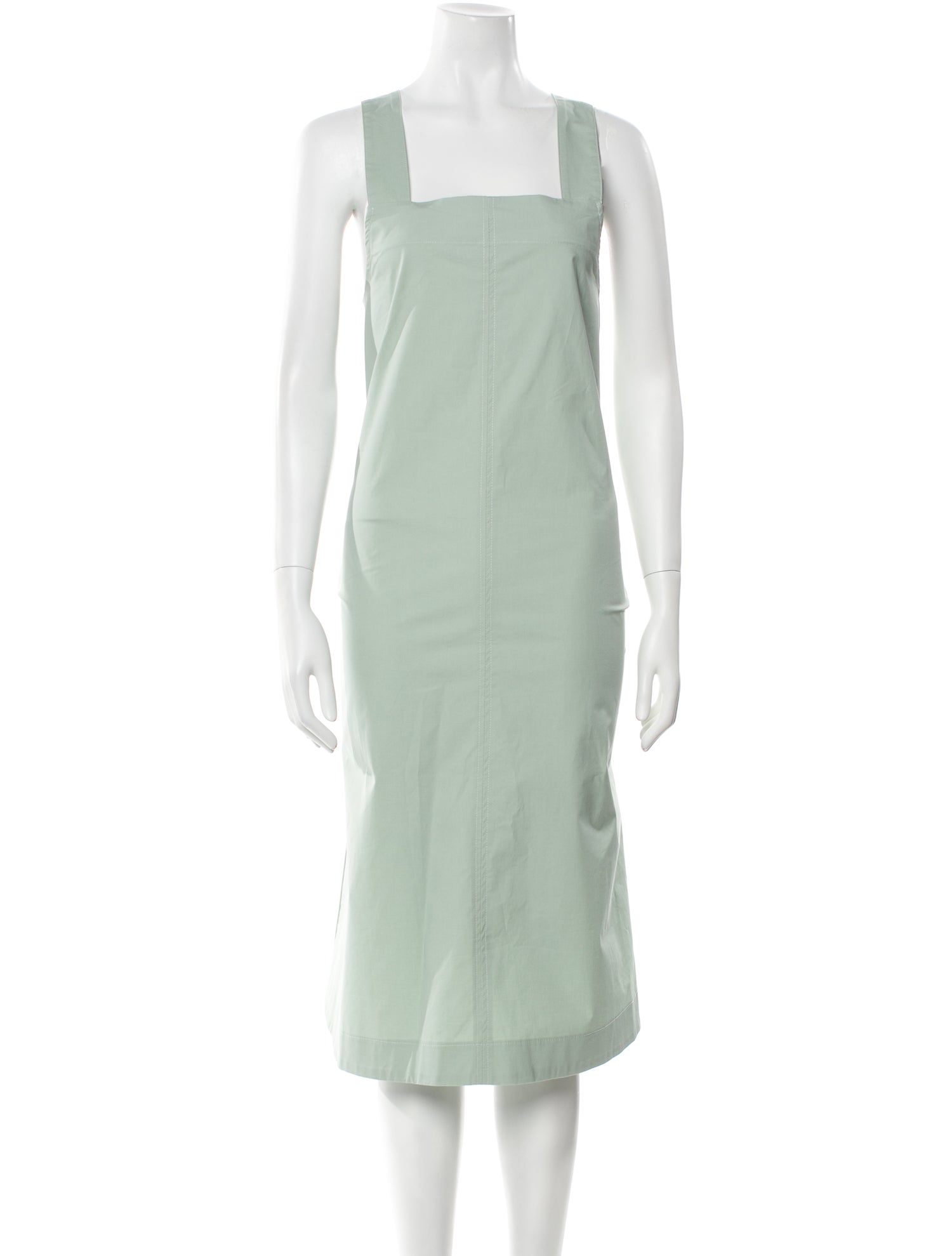 LE TRICOT PERUGIA Square Neckline Midi Length Dress w/ Tags