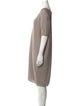 LE TRICOT PERUGIA Linen Knee-Length Dress