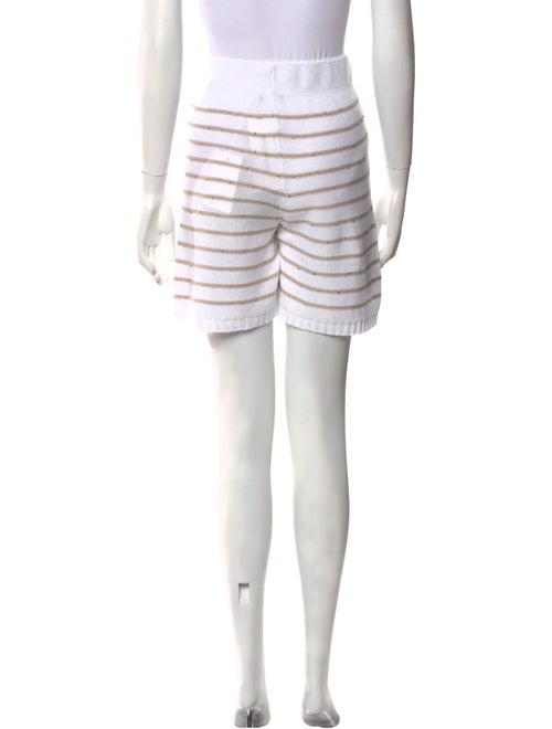 LE TRICOT PERUGIA Linen Mini Shorts