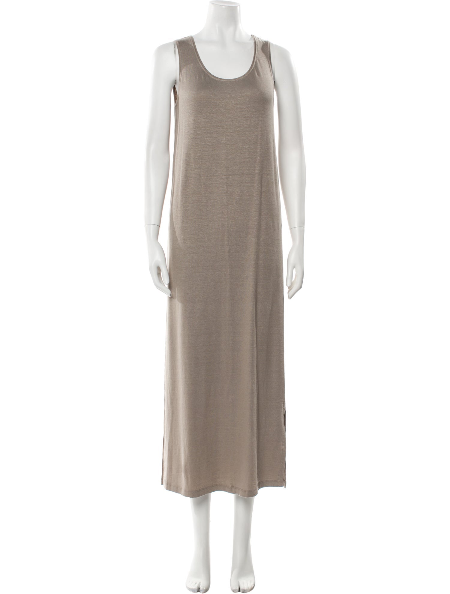 LE TRICOT PERUGIA Linen Long Dress