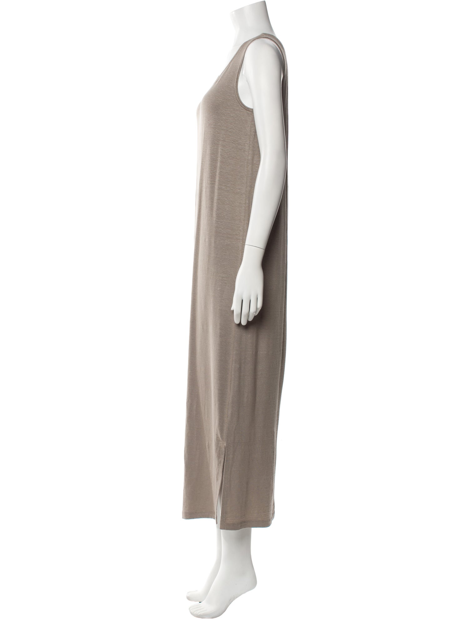 LE TRICOT PERUGIA Linen Long Dress