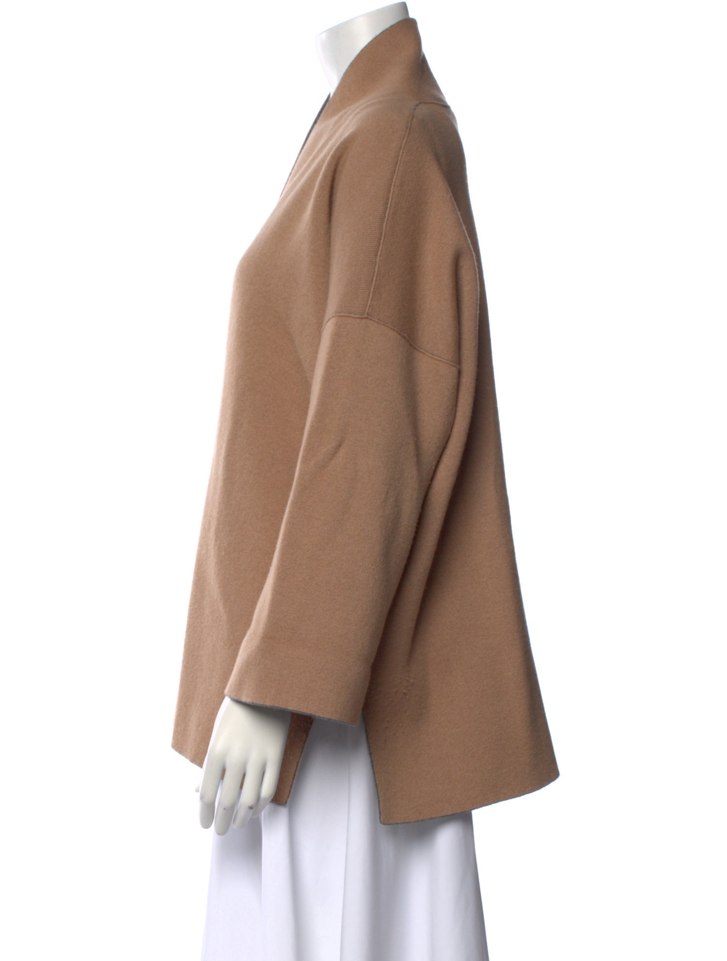 LE TRICOT PERUGIA Virgin Wool V-Neck Sweater