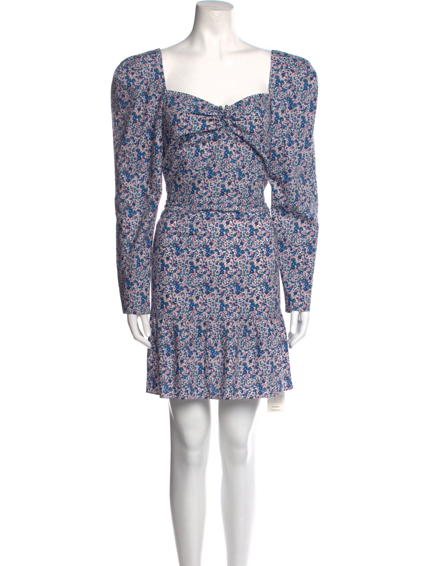 Les Coyotes De Paris Floral Print Mini Dress w/ Tags