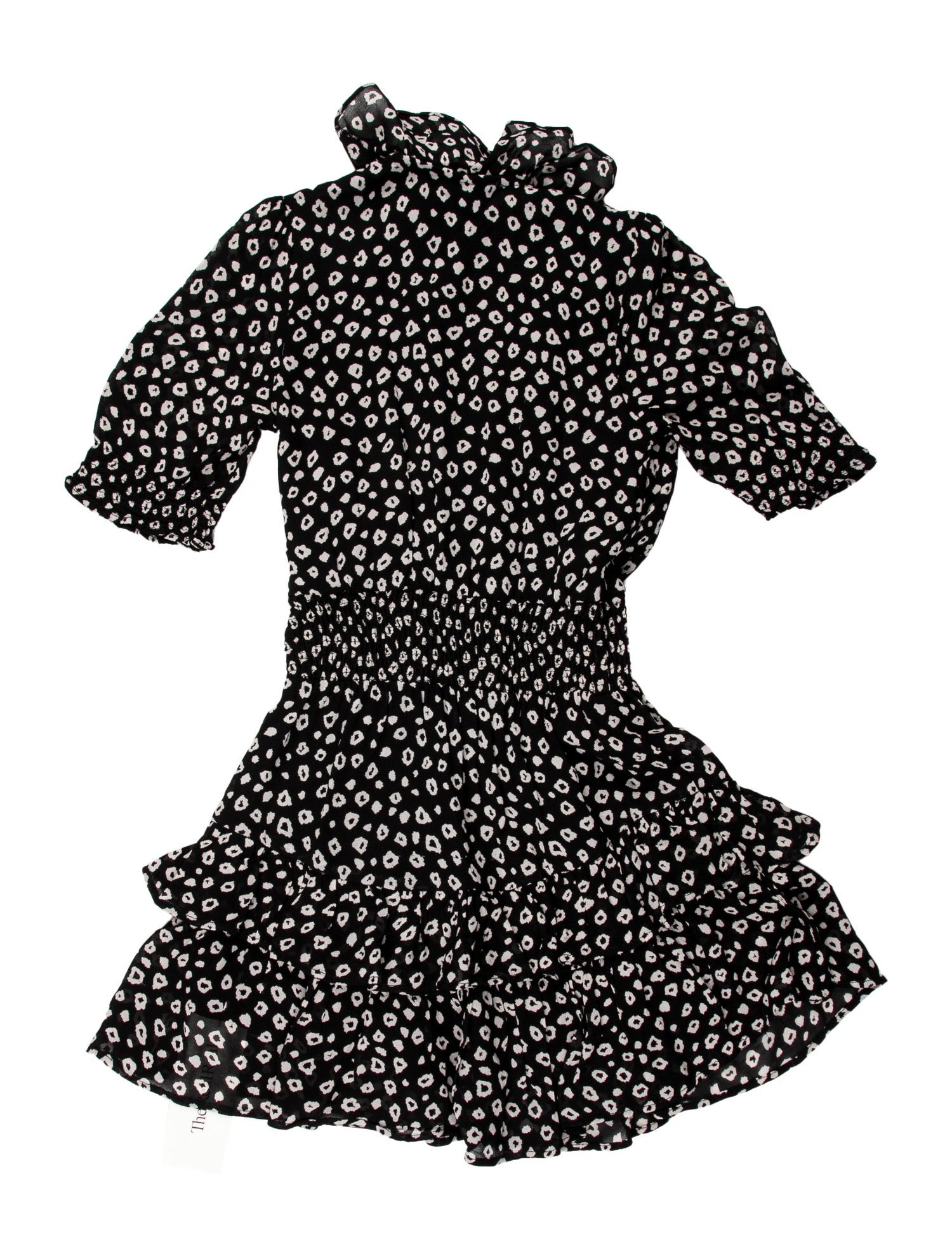 Les Coyotes De Paris Polka Dot Print Mini Dress