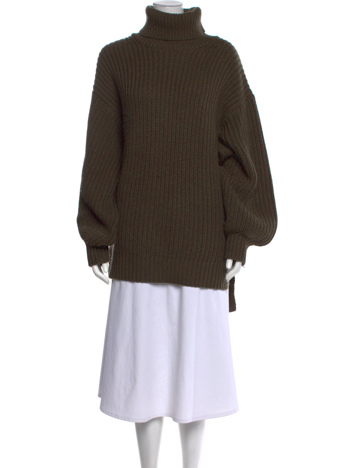 Les Coyotes De Paris Merino Wool Turtleneck Sweater