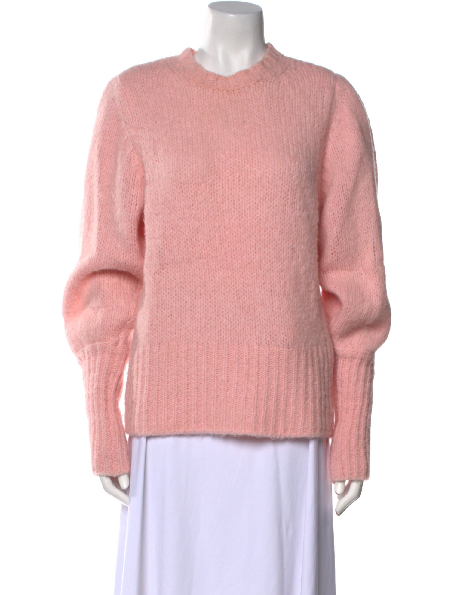 Les Coyotes De Paris Alpaca Crew Neck Sweater