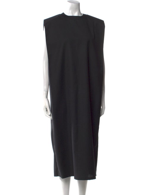 Les Coyotes De Paris Crew Neck Midi Length Dress