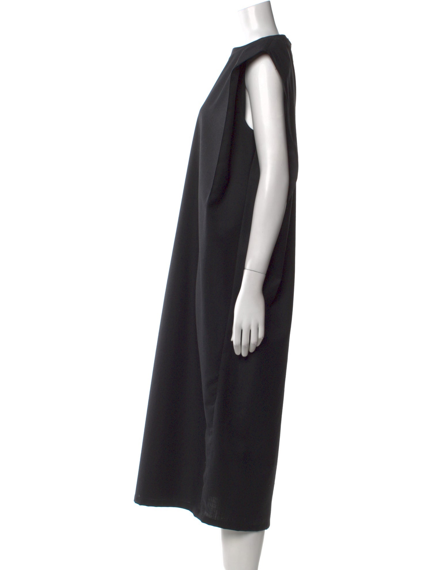 Les Coyotes De Paris Crew Neck Midi Length Dress