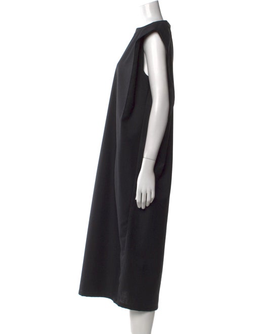 Les Coyotes De Paris Crew Neck Midi Length Dress