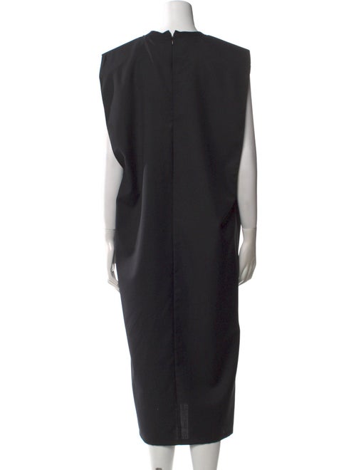 Les Coyotes De Paris Crew Neck Midi Length Dress