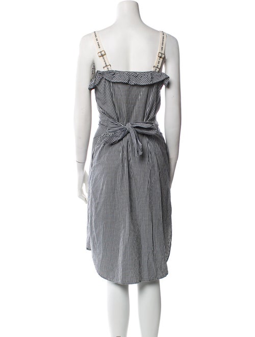 Les Coyotes De Paris Striped Midi Length Dress