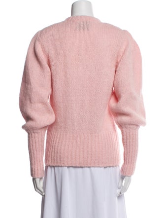 Les Coyotes De Paris Alpaca Crew Neck Sweater