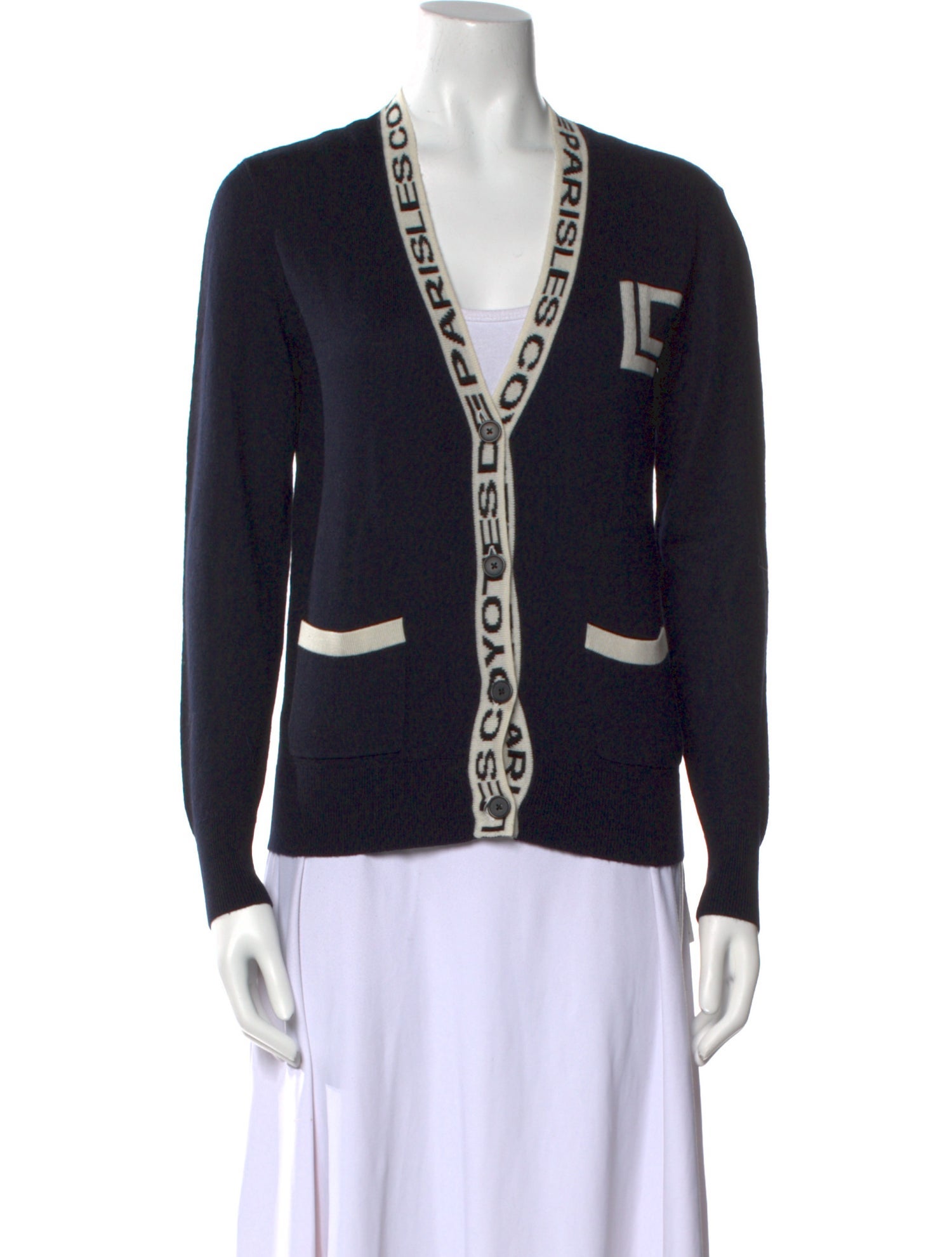 Les Coyotes De Paris Wool Striped Sweater