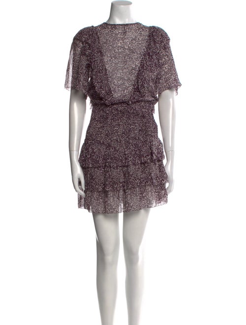 Les Coyotes De Paris Silk Mini Dress