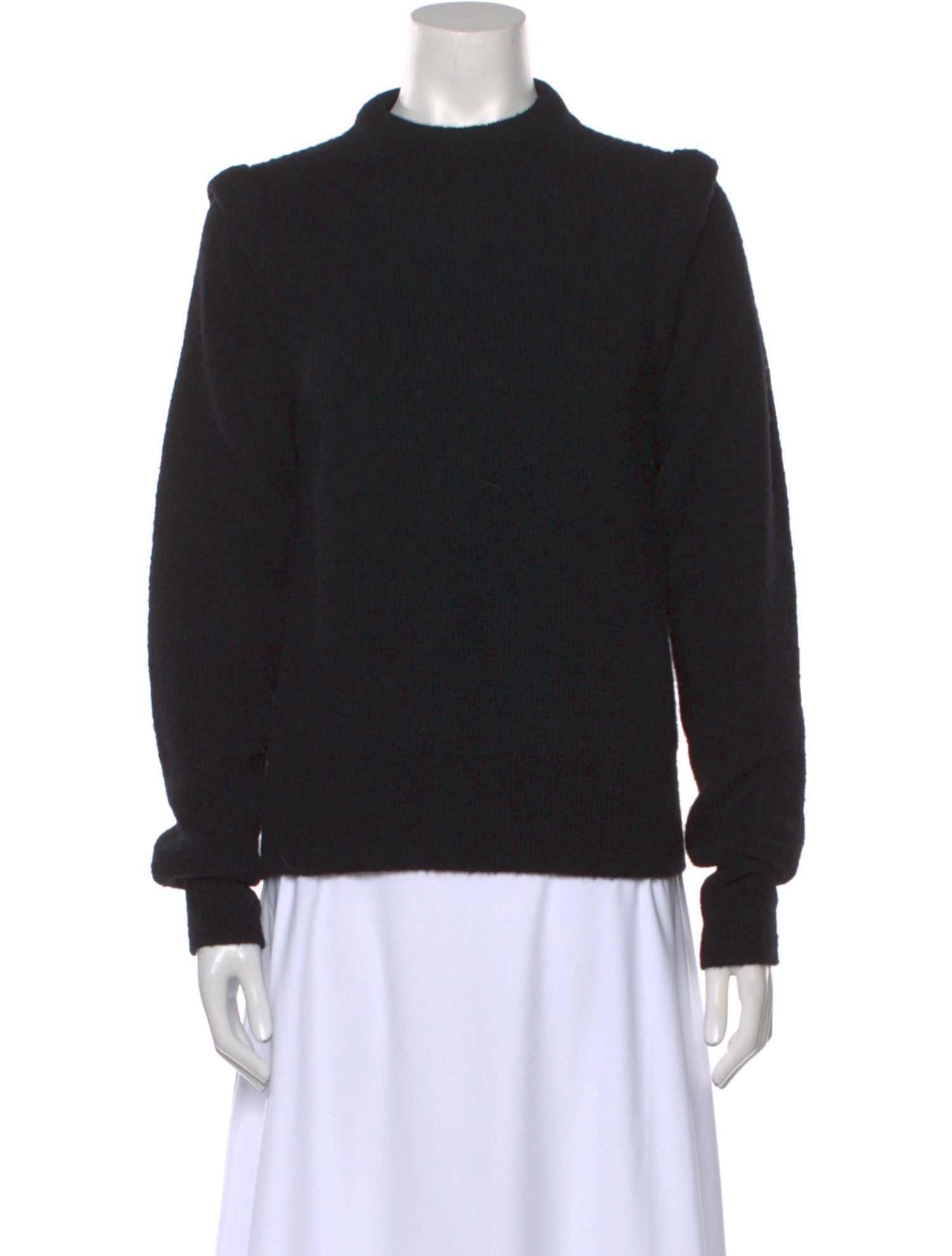 Les Coyotes De Paris Mock Neck Sweater