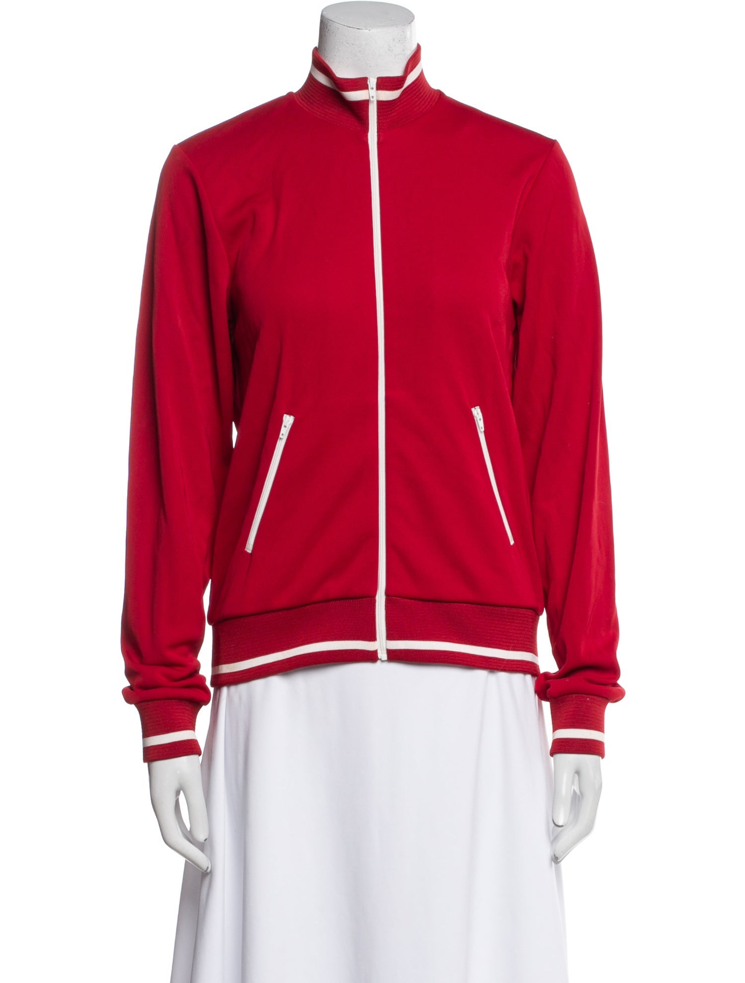 Les Coyotes De Paris Colorblock Pattern Bomber Jacket