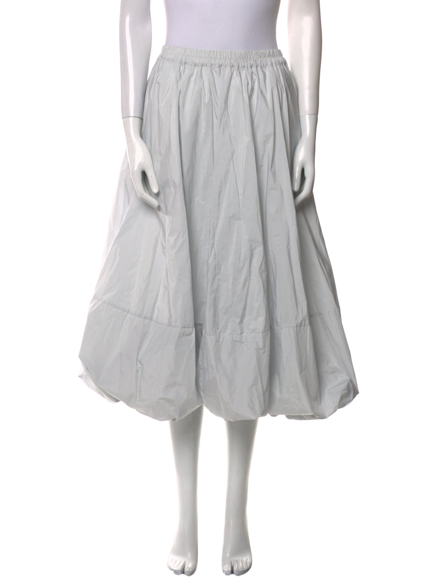 Les filles d'ailleurs Pleated Accents Midi Length Skirt w/ Tags