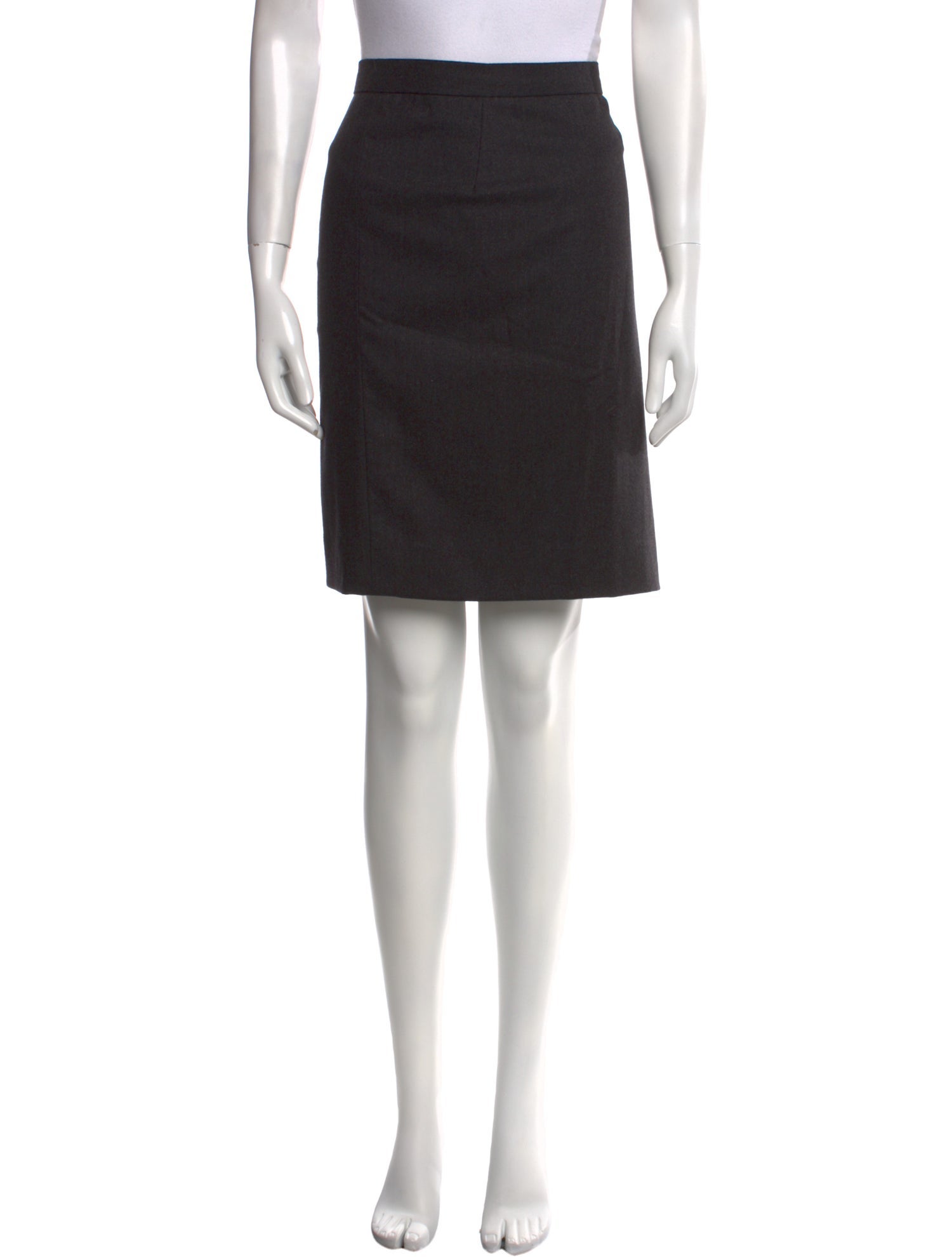 Lee Anderson Wool Knee-Length Skirt