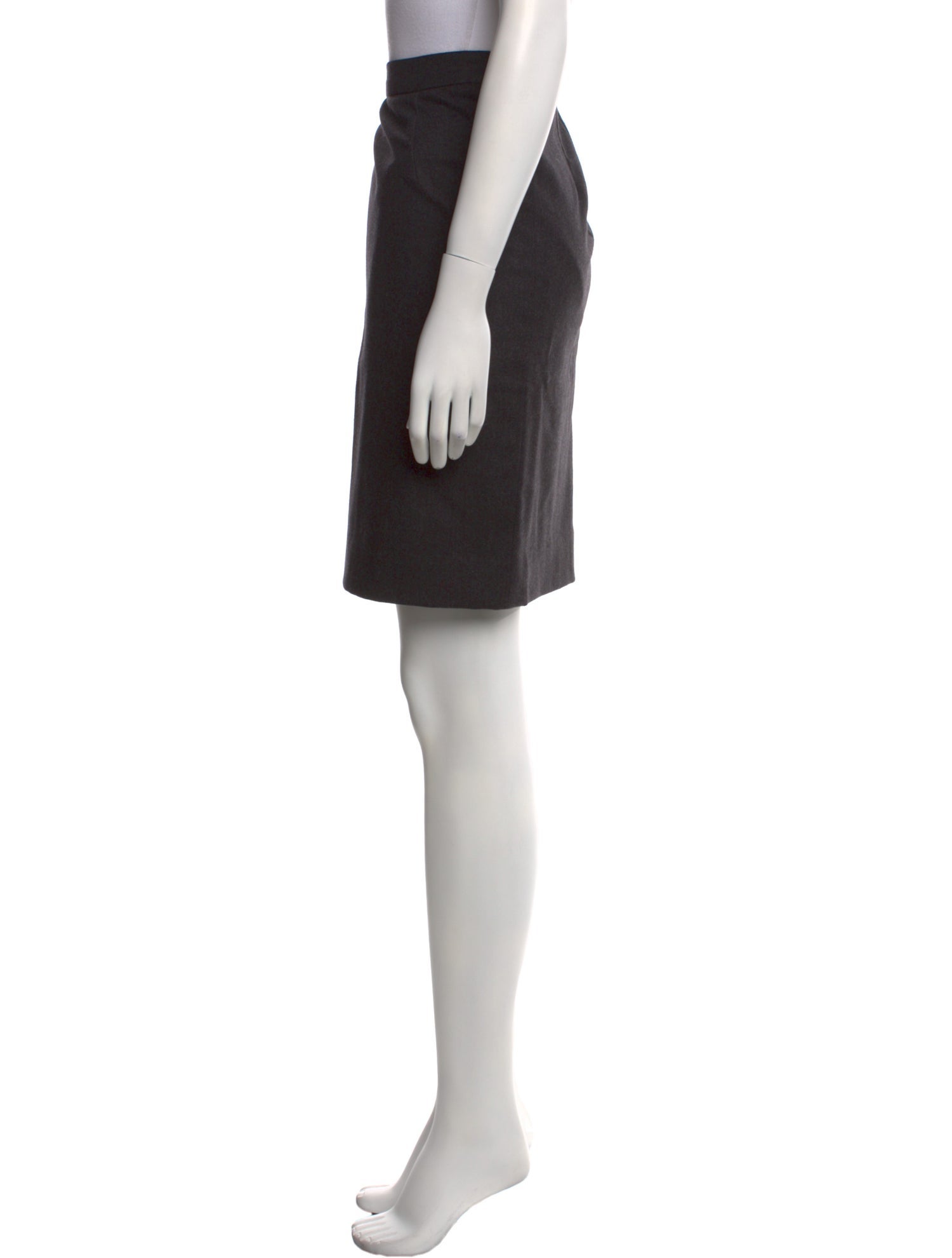 Lee Anderson Wool Knee-Length Skirt