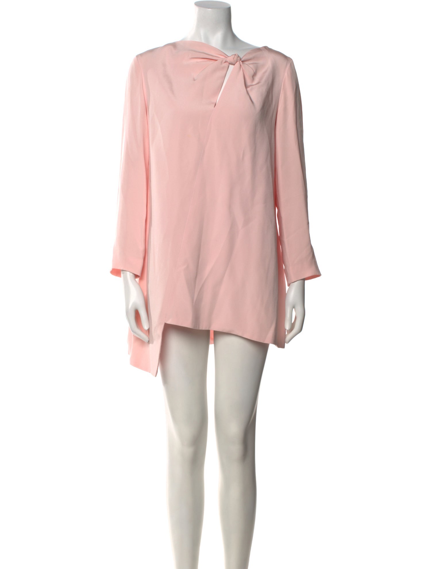 Lee Anderson Bateau Neckline Mini Dress