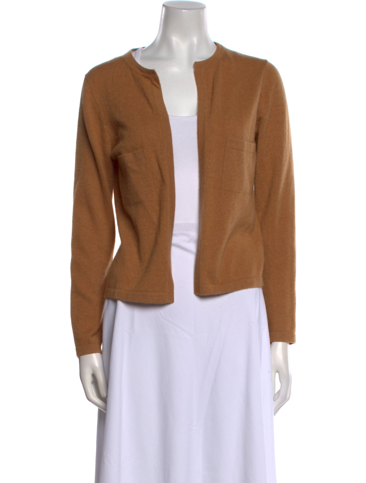 Lee Anderson Cashmere Open Front Sweater