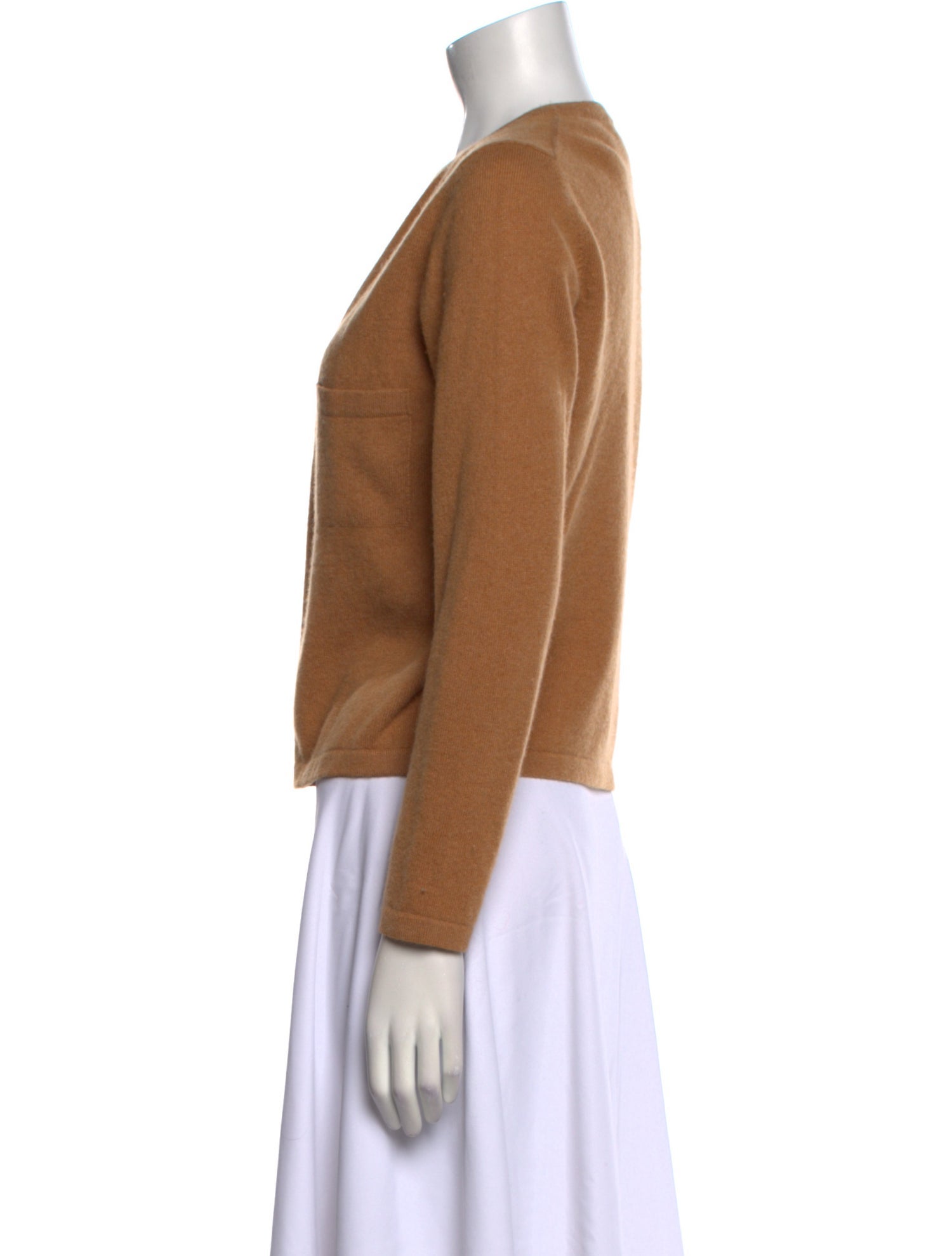 Lee Anderson Cashmere Open Front Sweater