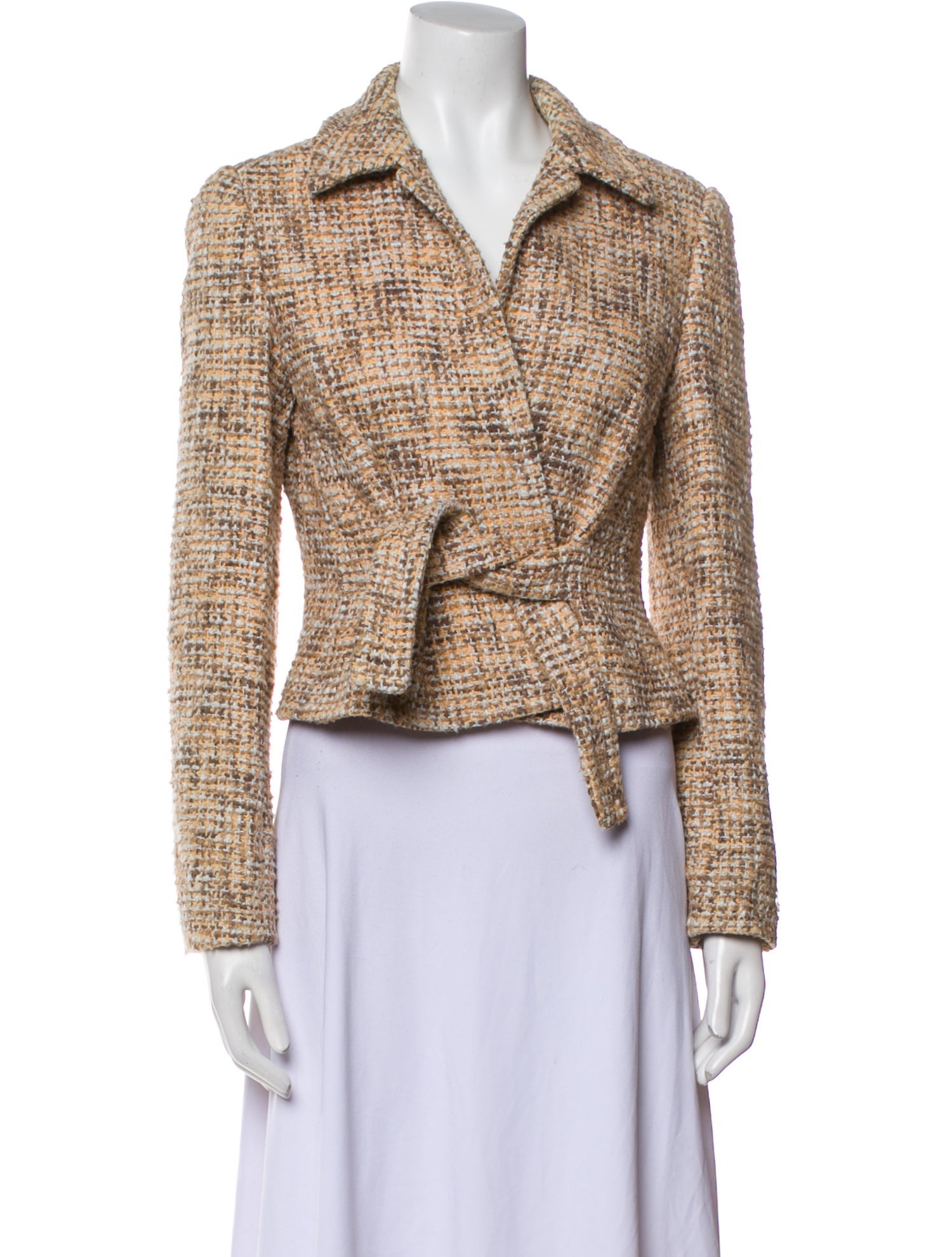 Lee Anderson Tweed Tweed Pattern Blazer