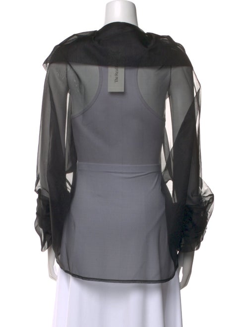 Lee Anderson Silk V-Neck Blouse