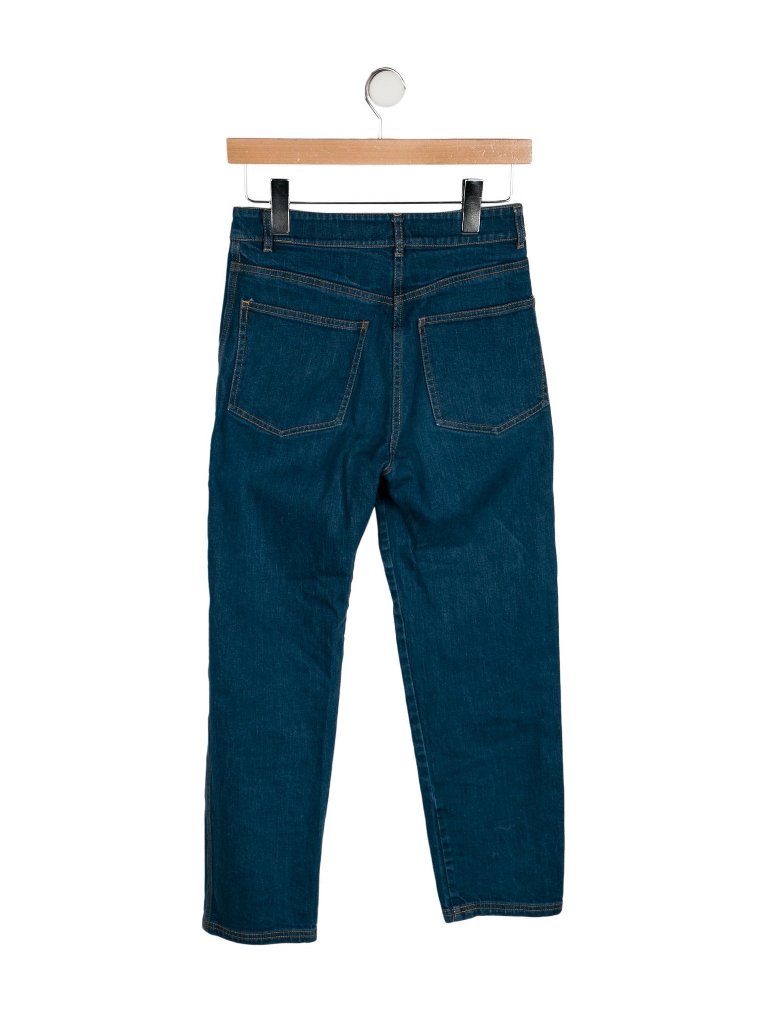 Lee Mathews High-Rise Straight Leg Jeans