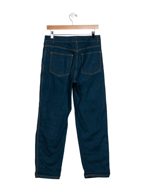 Lee Mathews High-Rise Straight Leg Jeans