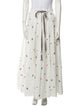 Lee Mathews Printed Long Skirt